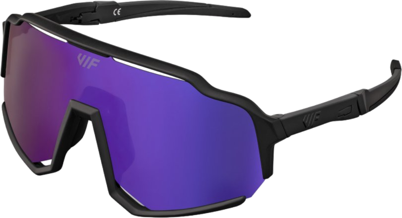 Solglasögon VIF VIF Two Polarized Sunglasses Svart | 211-pol