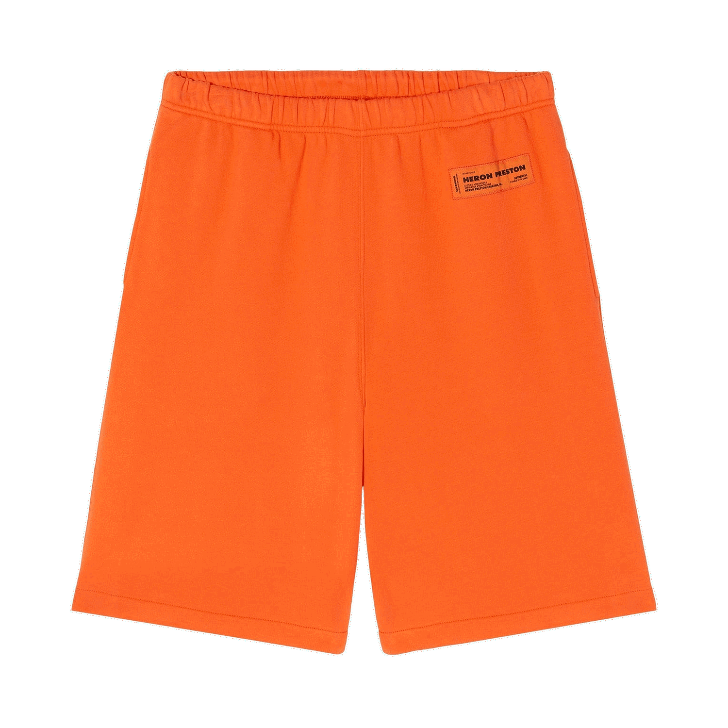 Shorts HERON PRESTON Logo Recycled Sweatshorts Orange | HMCI007C99JER0012200, 0