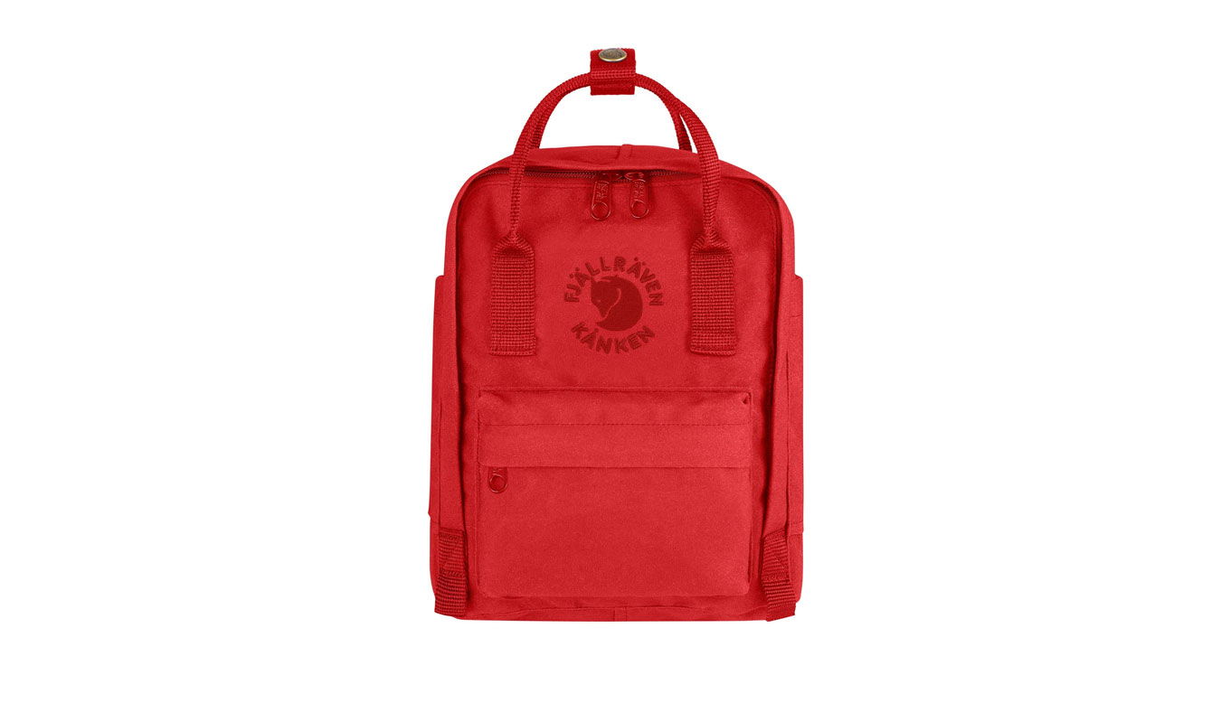 Ryggsäck FJÄLLRÄVEN Re-Kånken Mini Röd | F23549-320, 0