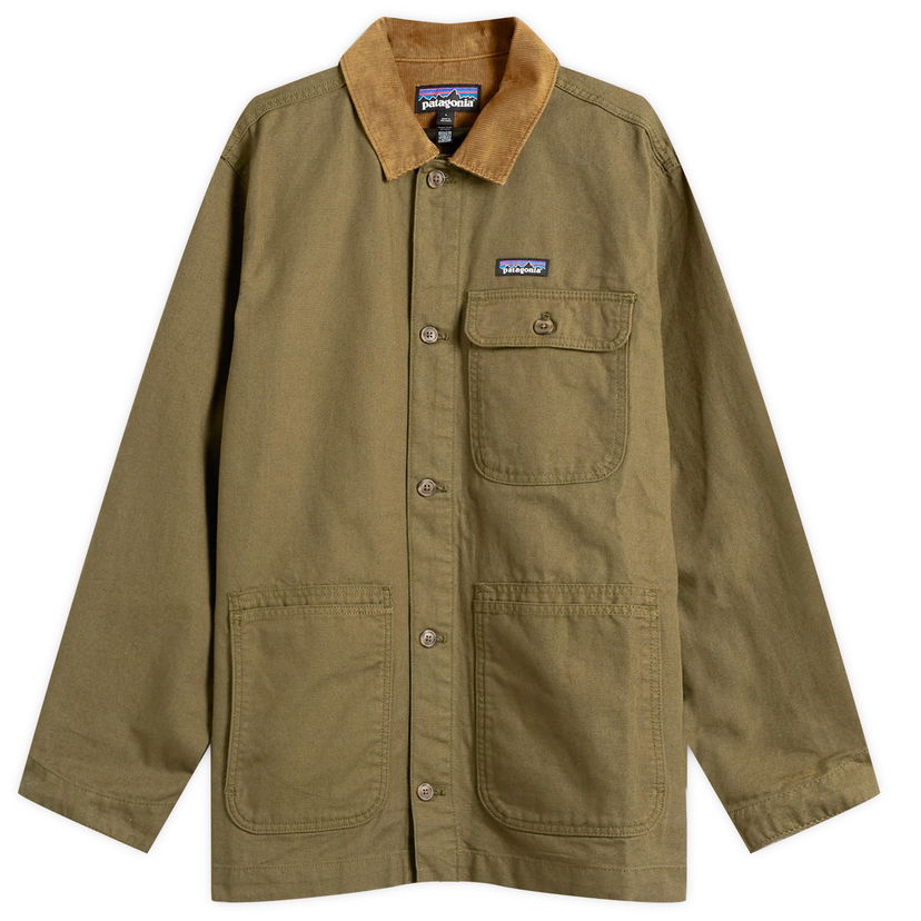 Jacka Patagonia Men's Point Reyes Canvas Jacket, Size Small Grön | 20250-BSNG