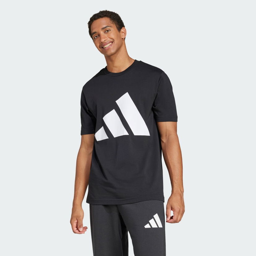 T-shirt adidas Performance Essentials Big Logo Graphic T-Shirt Svart | JE8945
