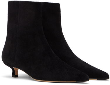 Skovård Aeyde Aeyde Sofie Suede Kitten Heel Ankle Boots Svart | A11-AB-RMAP35KT-222-800-022, 3
