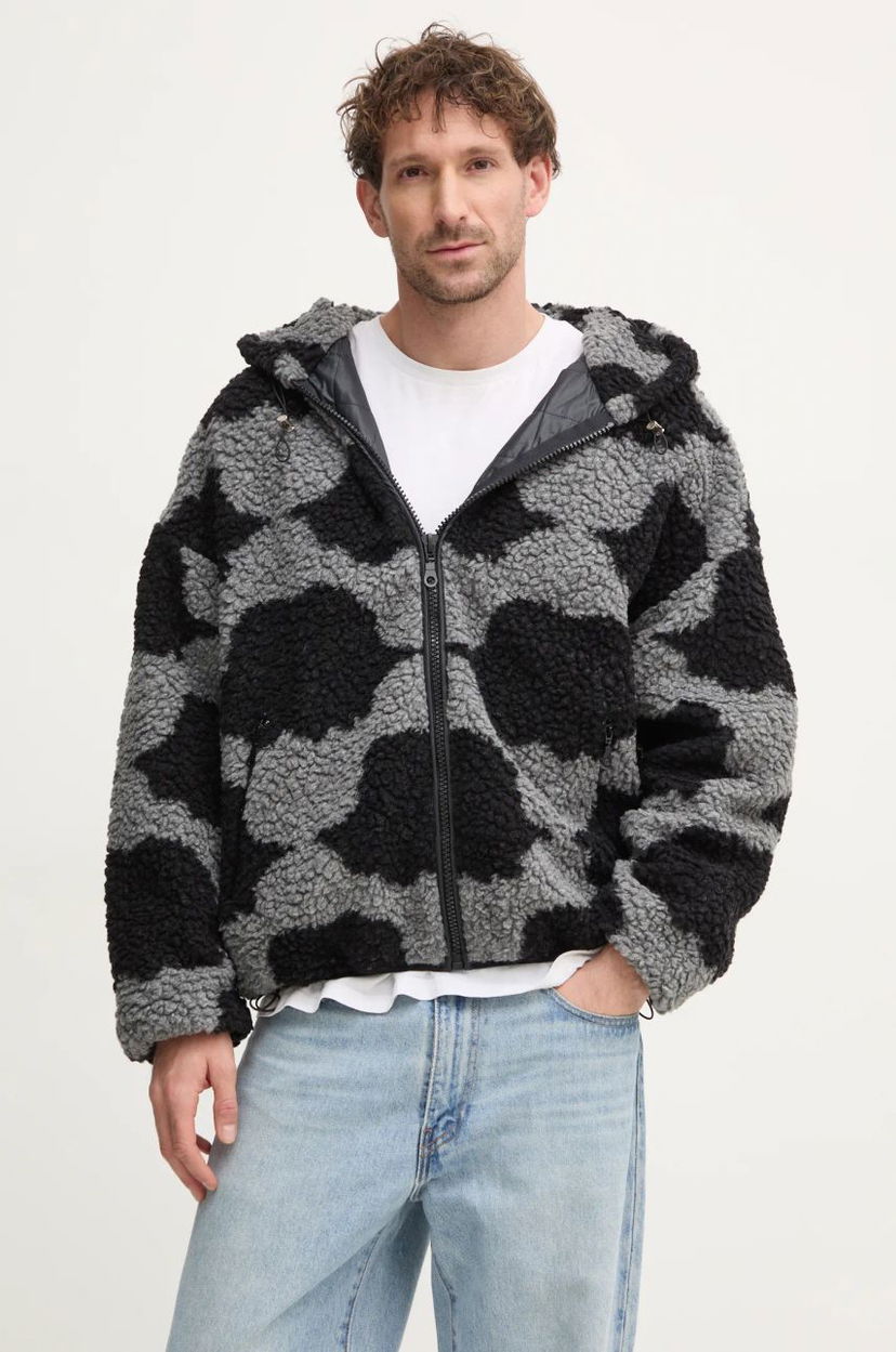 Sweatshirt Fiorucci Fiorucci Cloud Print Fleece Jacket Flerfärgad | U01FMOJA092FL01BK01