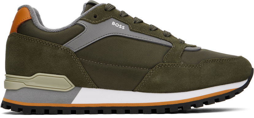 Sneakers och skor BOSS BOSS Embossed-Logo Grön | 50523221