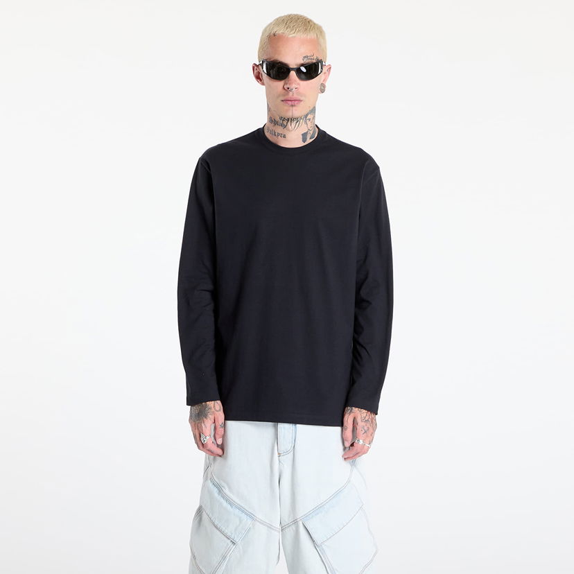 T-shirt Y-3 Y-3 Graphic Long Sleeve Tee Svart | JX4747