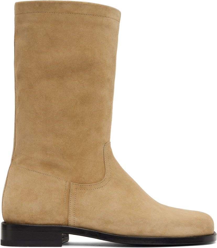 Kläder LEMAIRE Lemaire Soft Workwear Boots Beige | FO0196 LL0134