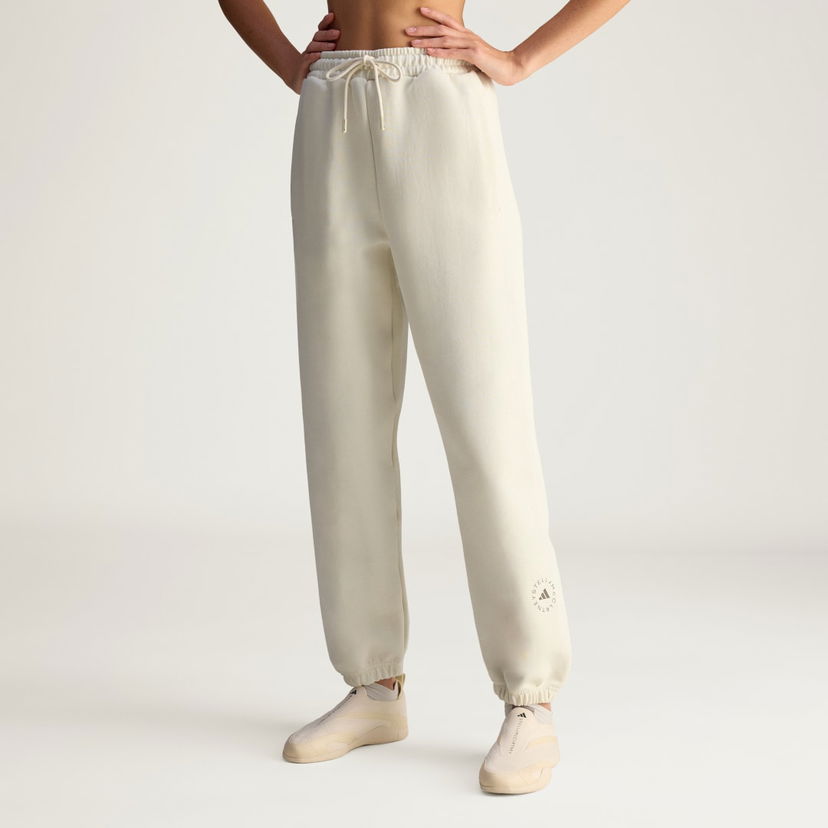 Träningsbyxor adidas Performance adidas by Stella McCartney Loose Sweatpants Beige | JW7023
