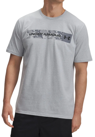 T-shirt Under Armour Under Armour Camo Chest Stripe Short Sleeve T-Shirt Grå | 1376830-011, 0