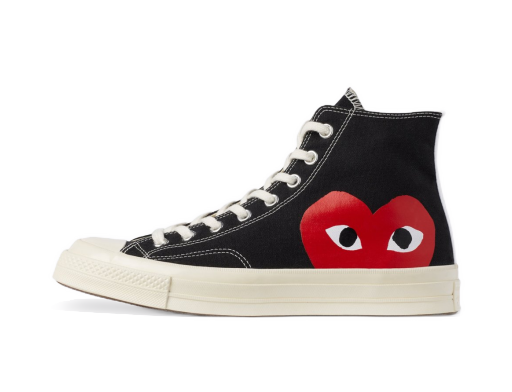 Sneakers och skor Converse Comme des Garçons x Chuck Taylor All Star Hi "Play" Svart | 150204C