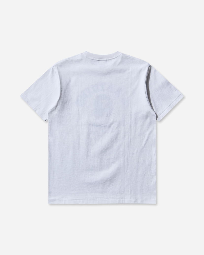 T-shirt BAPE College T-Shirt Vit | 1L80110001 WHITE