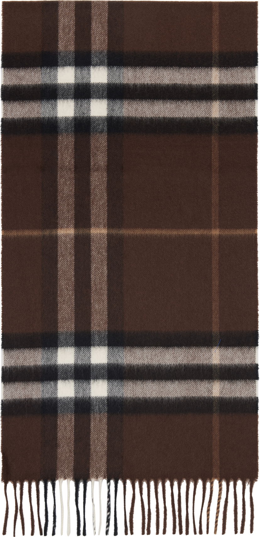 Halsduk Burberry Burberry Check Cashmere Scarf Brun | 8112638
