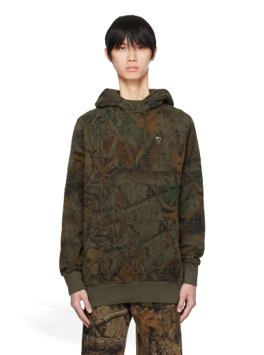 Sweatshirt 1017 ALYX 9SM Camo Hoodie Grön | AAUSW0217FA01