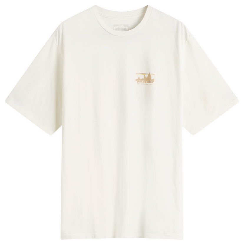 T-shirt Patagonia 73 Skyline Organic T-Shirt, Size Large Vit | 37534-BCW