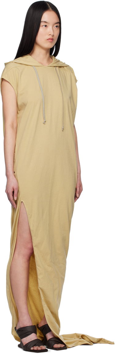 Klä Rick Owens Rick Owens DRKSHDW Hollywood Edfu T-Shirt Maxi Dress Beige | DS01E3517 RN, 1