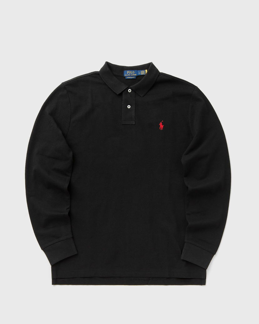 Polotröja Polo by Ralph Lauren Polo Ralph Lauren Long Sleeve Polo Shirt Svart | 710680790045