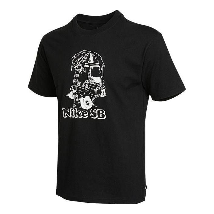 T-shirt Nike SB Loose Skateboard Print T-Shirt Svart | DD1309-010