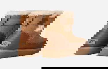 Sneakers och skor UGG Classic RetroChic Strap Boots Brun | 1174575-CHE, 3