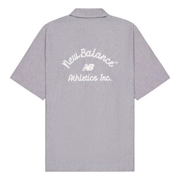 Skjorta New Balance Athletics Sports Club Shirt Grå | NAE22161-CHL, 0