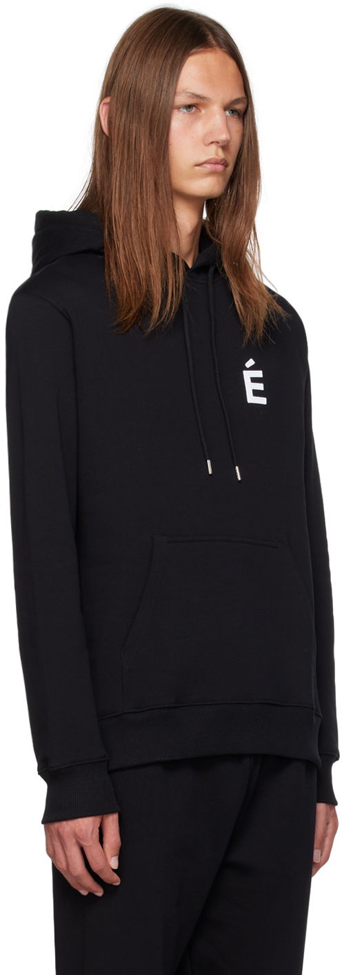 Sweatshirt Études Patch Logo Hoodie Svart | C00ME253A01599, 1
