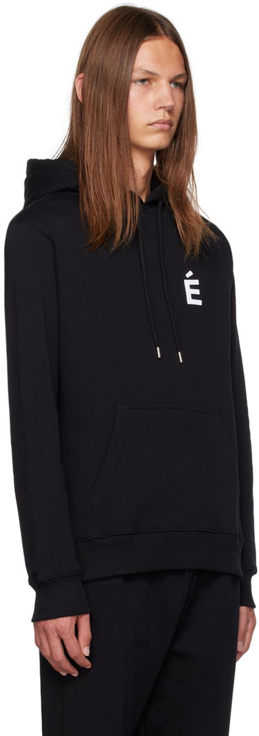 Sweatshirt Études Patch Logo Hoodie Svart | C00ME253A01599, 1