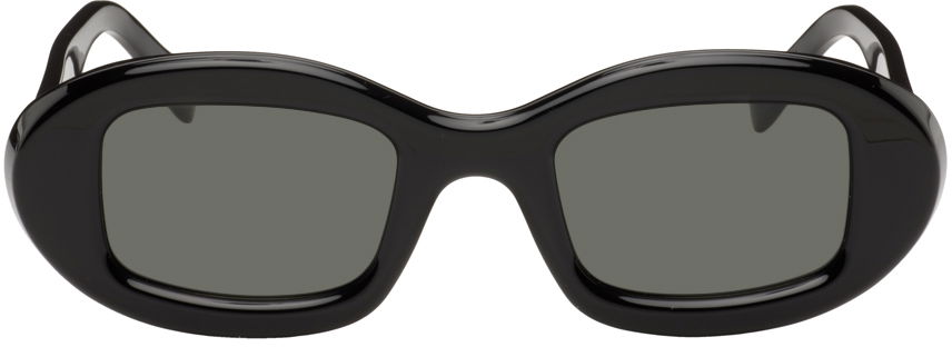 Solglasögon RETROSUPERFUTURE Oval-Frame Sunglasses Svart | 9ZJ, 0