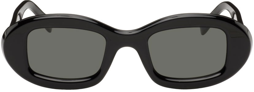 Solglasögon RETROSUPERFUTURE Oval-Frame Sunglasses Svart | 9ZJ