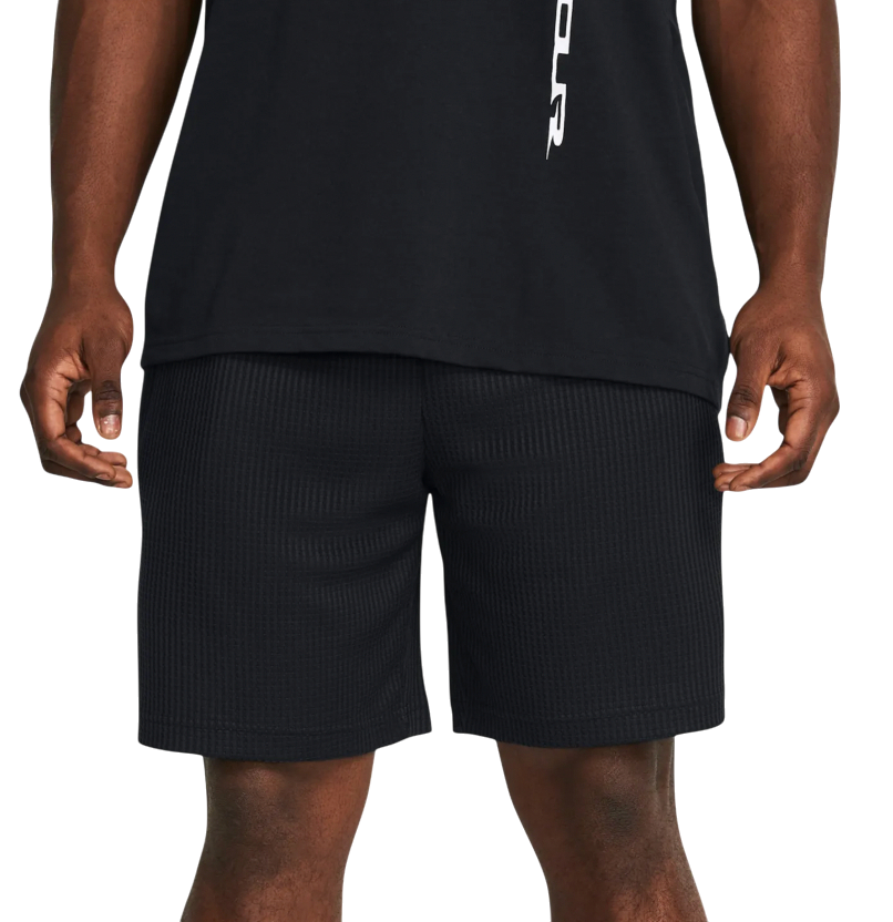 Shorts Under Armour Rival Waffle Short Svart | 1383107-001, 0