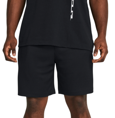Shorts Under Armour Rival Waffle Short Svart | 1383107-001, 0