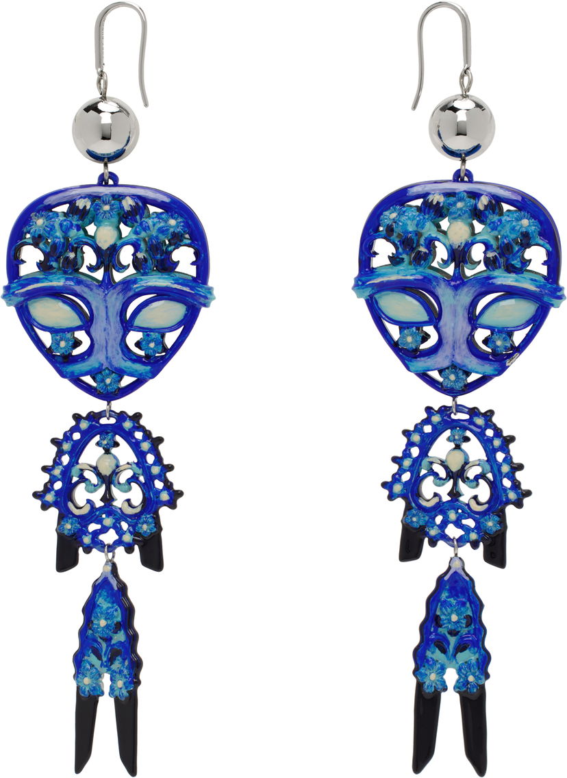 Örhängen Tory Burch Tory Burch Alien Drop Earrings Blå | 173637-400
