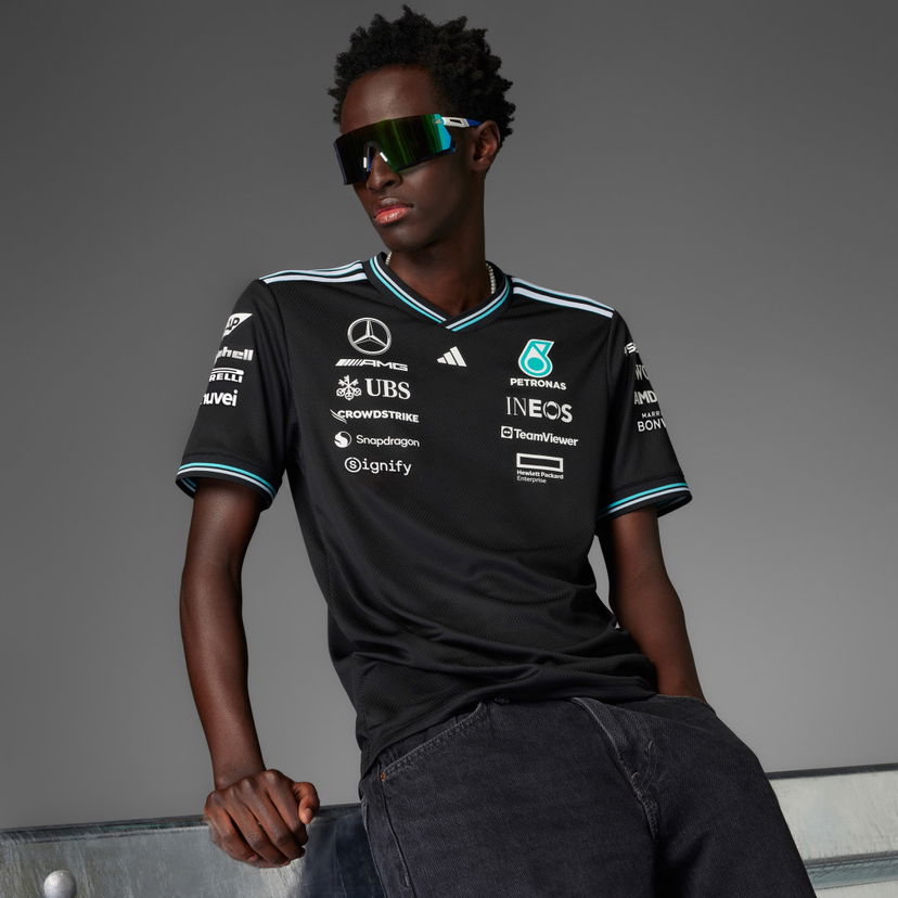 T-shirt adidas Performance Mercedes-AMG Petronas Formula One Team Authentic Driver T-Shirt Svart | JY2607