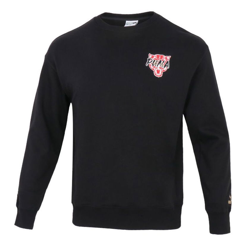 Sweater Puma Puma Funny Logo Sweatshirt Svart | 536574-01