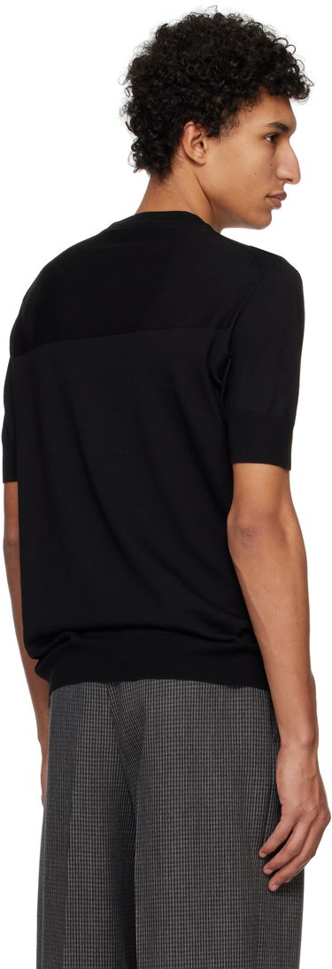 T-shirt Jil Sander Jil Sander Virgin Wool T-Shirt Svart | J22GC0104_J14610, 2