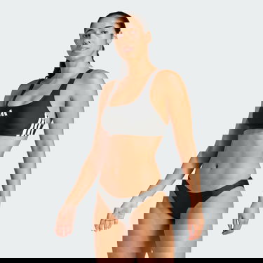 Badkläder adidas Performance Bikini Top With 3-Stripes Svart | JP0147, 0