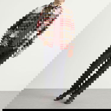 Skjorta Polo by Ralph Lauren Ralph Lauren Polo Flannel Check Classic Fit Overshirt Size Large Flerfärgad | 710981126001-NAT, 4