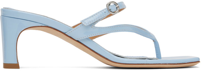 Tillbehör Aeyde Aeyde Giselle Heeled Sandals Blå | A11-HS-GLIS55TB27-SS24-1000-048