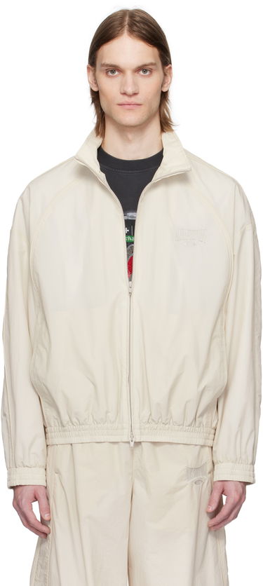 Vindjacka Alexander Wang Alexander Wang Track Jacket Beige | UWC2252059, 0