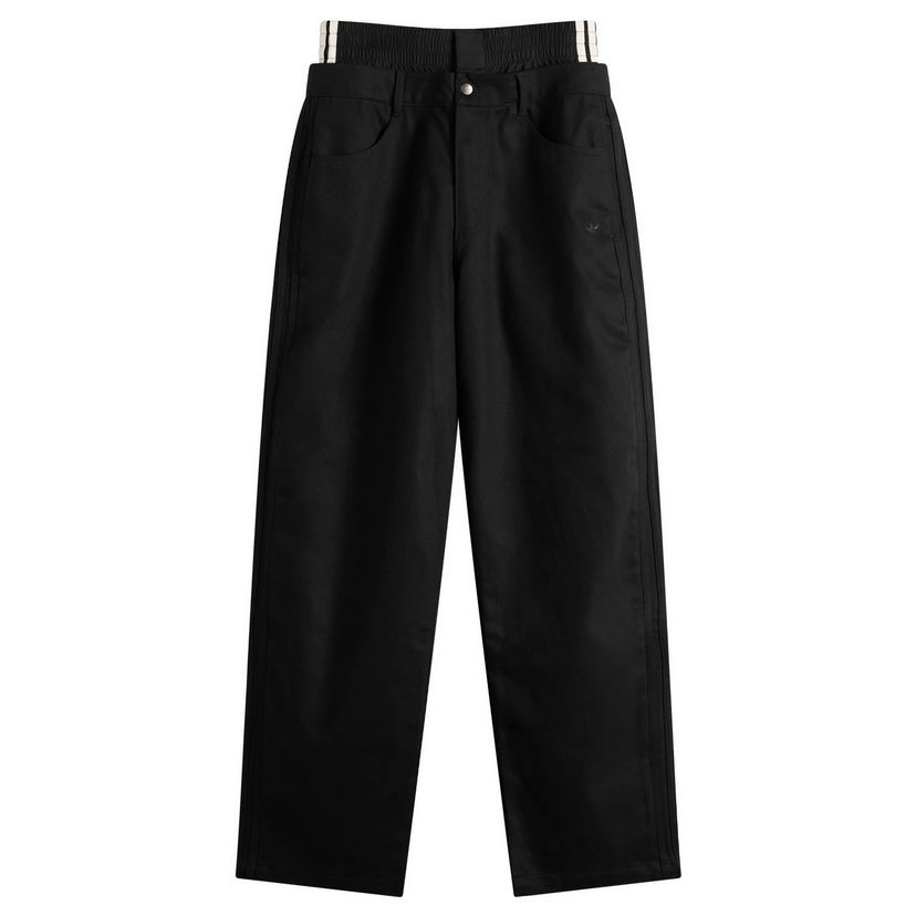 Byxor adidas Originals Firebird Utility Pants, Size X-Small Svart | JX7594