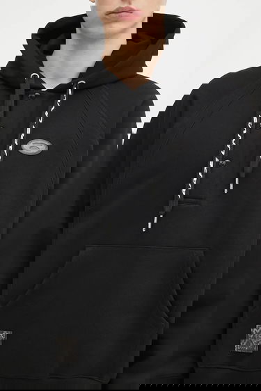 Sweatshirt AAPE by A Bathing Ape AAPE Main Hoodie Svart | AAPSWMB383XXN, 3