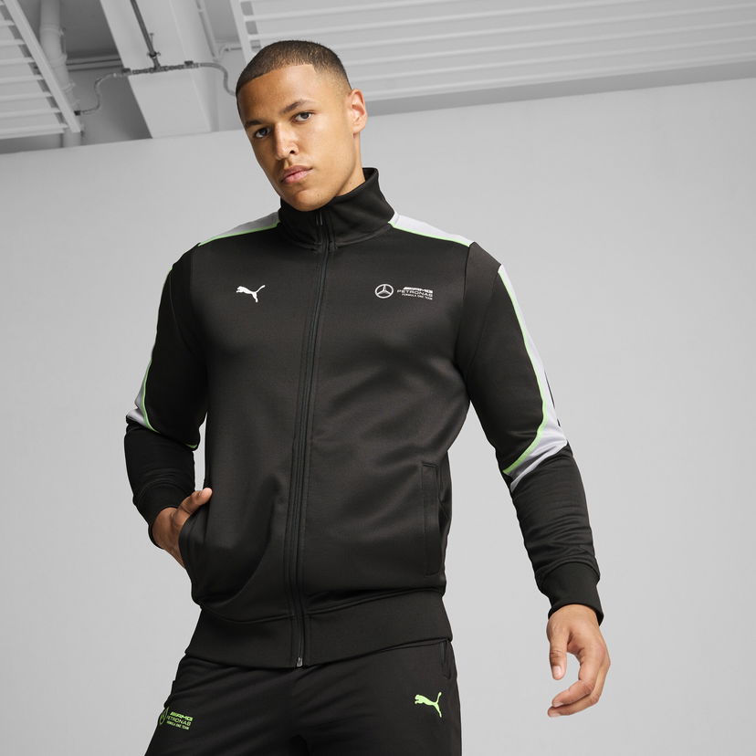 Träningsoverall Puma Mercedes-AMG Petronas F1 MT7+ Men's Track Jacket Svart | 627316_01