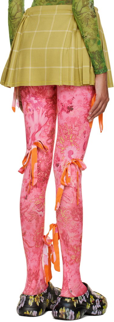 Kjol Collina Strada Collina Strada Thistle Miniskirt Gul | XX7116 Deadstock Cotton Lime Pla, 2