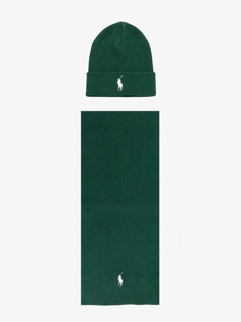 Halsduk Polo by Ralph Lauren Matching Set Grön | 710953262002