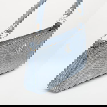 Handväska CALVIN KLEIN Calvin Klein Jeans Denim Shoulder Pouch Bag Blå | LV04F3217G VGO, 4