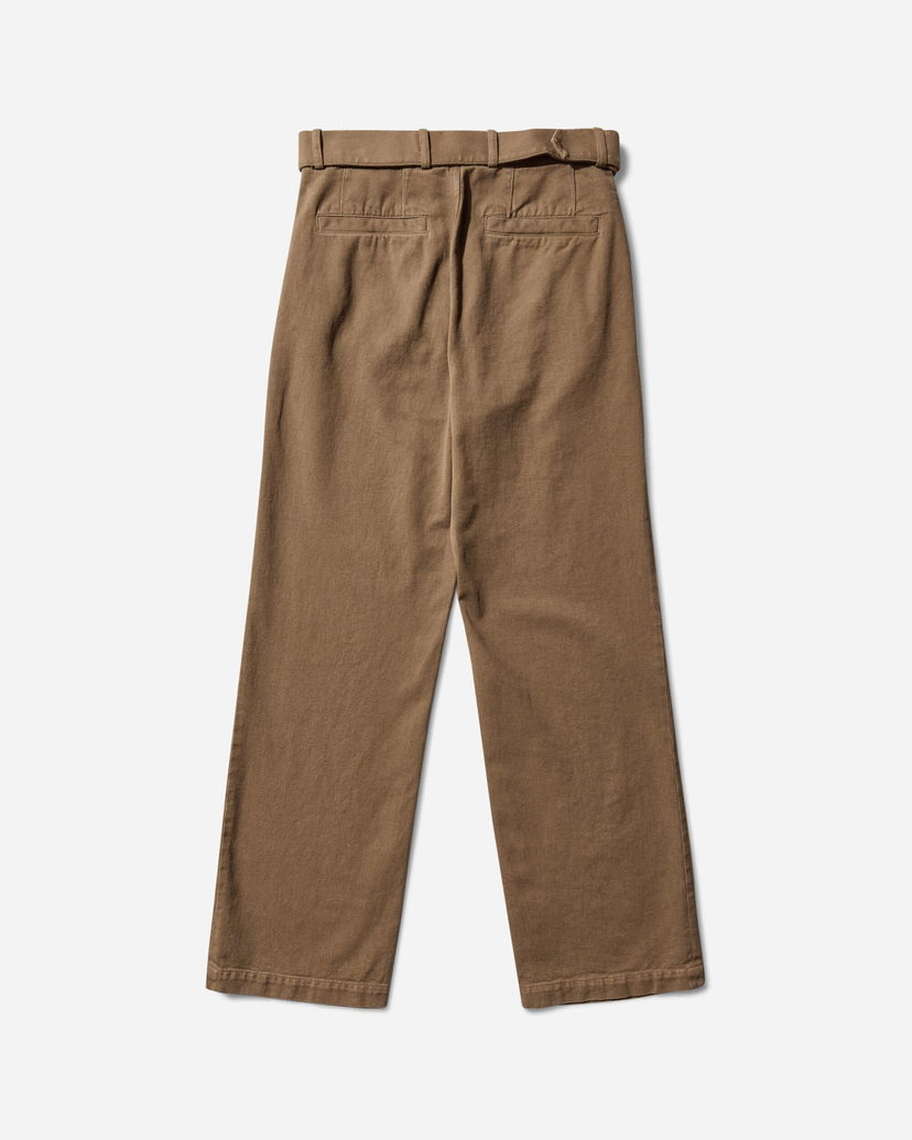 Byxor Dries Van Noten Overdyed Sailor Pants Brun | 252-020985-2043 705