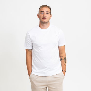 T-shirt Emporio Armani EA7 T-Shirt With Logo Print Vit | 6DPT81-PJVPZ-1100, 0