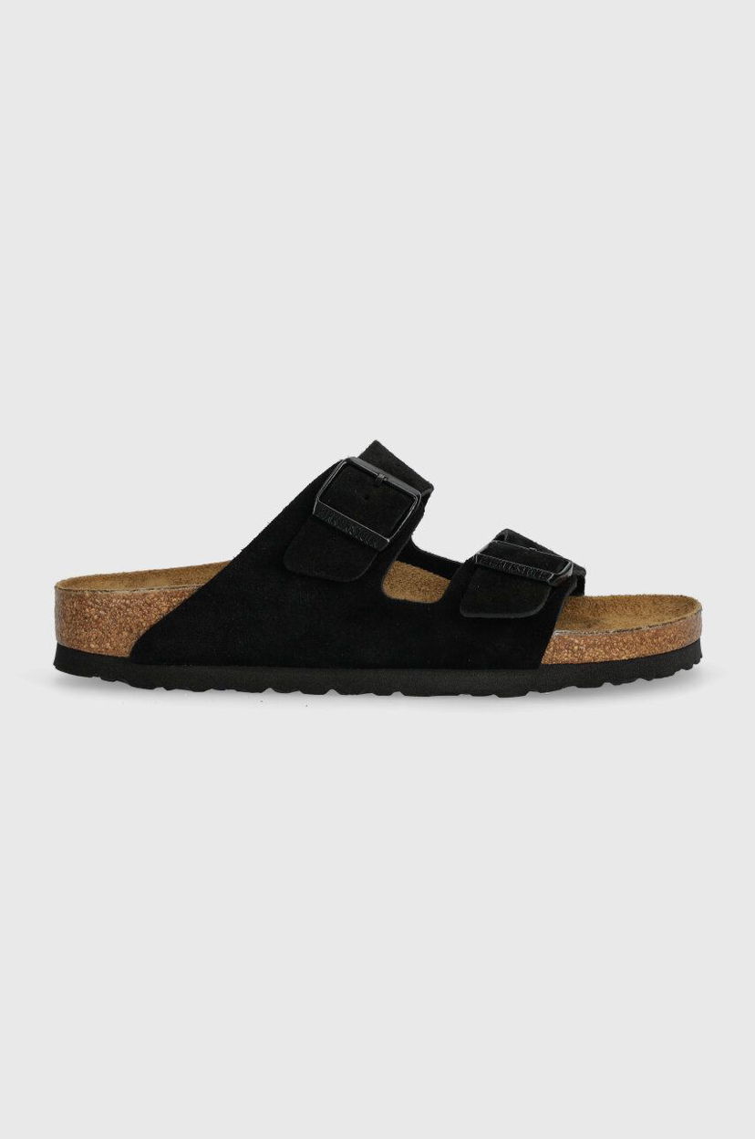 Sneakers och skor Birkenstock Birkenstock Arizona Suede Sandals Svart | 1027164