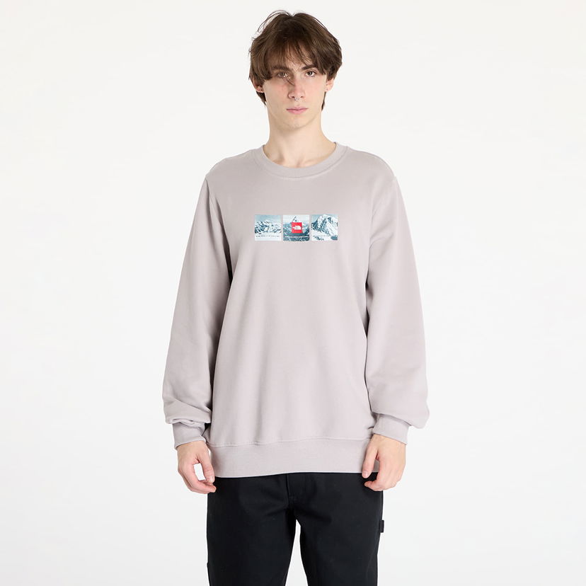 Sweatshirt The North Face Crew Expedition System Moonstone Grey Grå | NF0A89DD1OA1