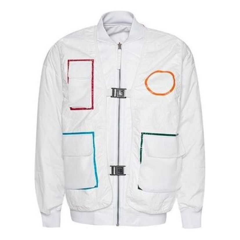 Bomberjacka Converse Padded Outerwear Jacket Vit | 10019771-A02