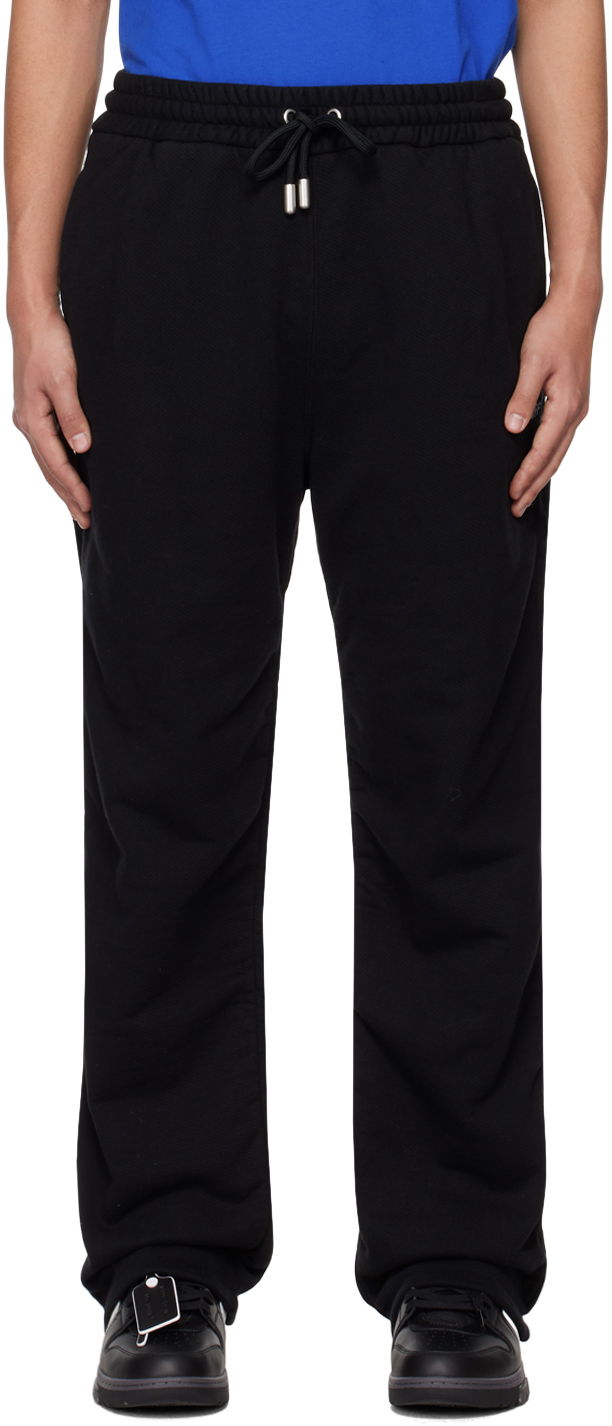 Träningsbyxor Off-White Black Diag Sweatpants Svart | OMCH054S24FLE0031001