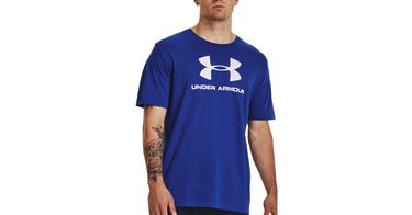 T-shirt Under Armour Sportstyle Logo Mörkblå | 1329590-402, 1