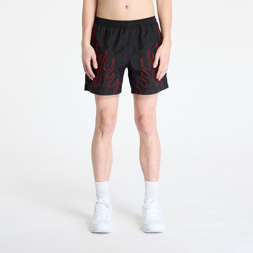 Shorts Pleasures Pleasures Fiery Running Shorts Svart | P25SP033 BLACK